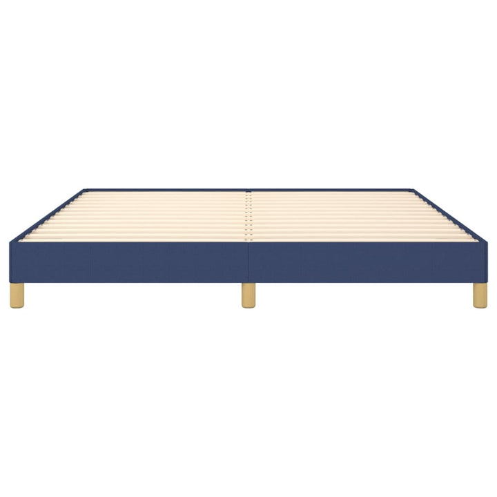 sengeramme uden madras 180x200 cm stof blå