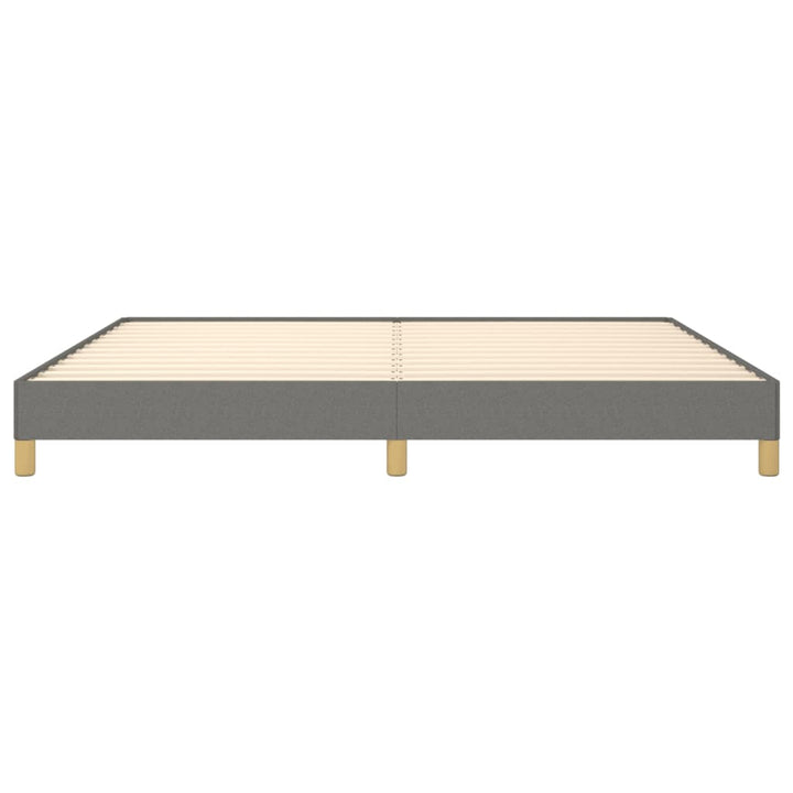 sengeramme uden madras 200x200 cm stof mørkegrå