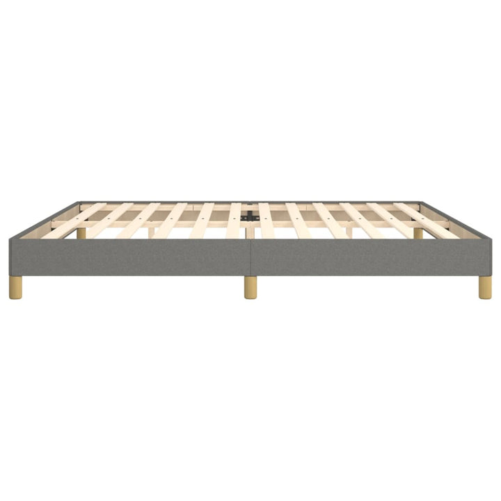 sengeramme uden madras 200x200 cm stof mørkegrå