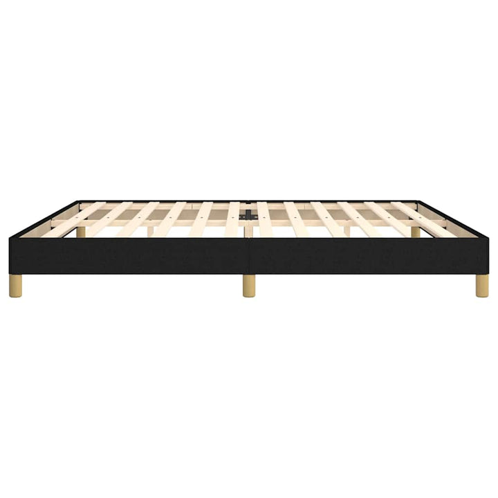 sengeramme uden madras 200x200 cm stof sort