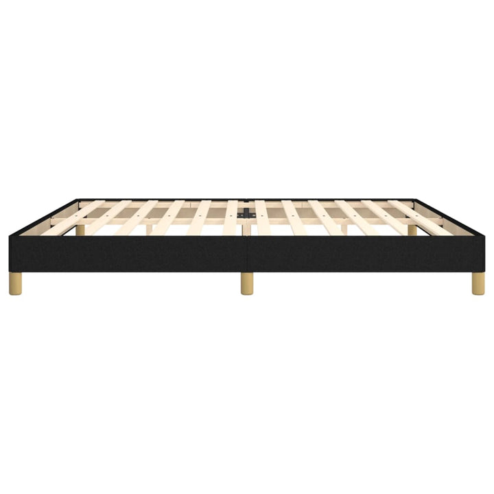 sengeramme uden madras 200x200 cm stof sort