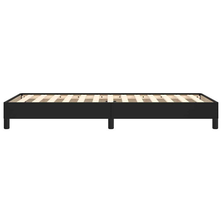 sengeramme 80x200 cm kunstlæder sort