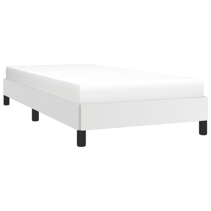 sengeramme 80x200 cm kunstlæder hvid