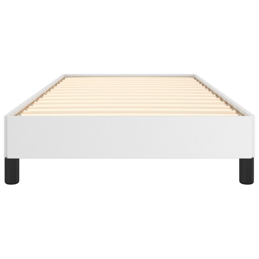 sengeramme 80x200 cm kunstlæder hvid