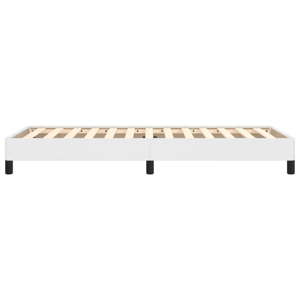 sengeramme 80x200 cm kunstlæder hvid