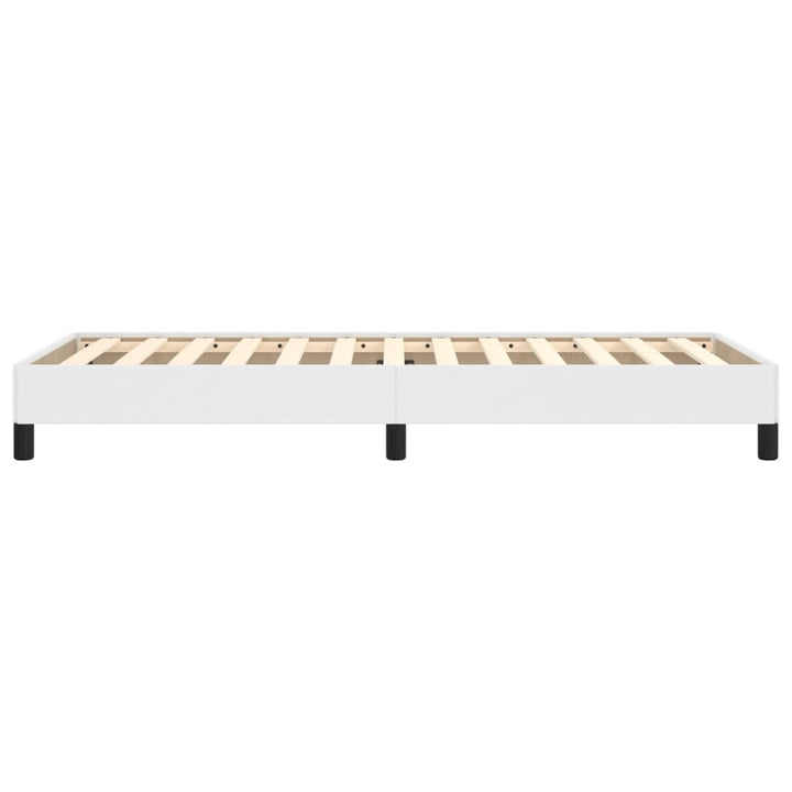 sengeramme 80x200 cm kunstlæder hvid