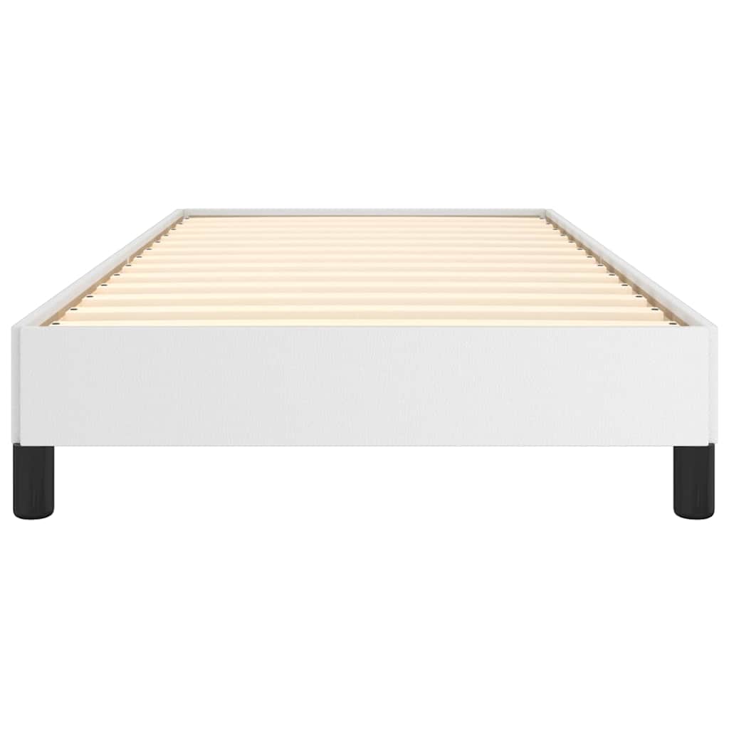 sengeramme 100x200 cm kunstlæder hvid