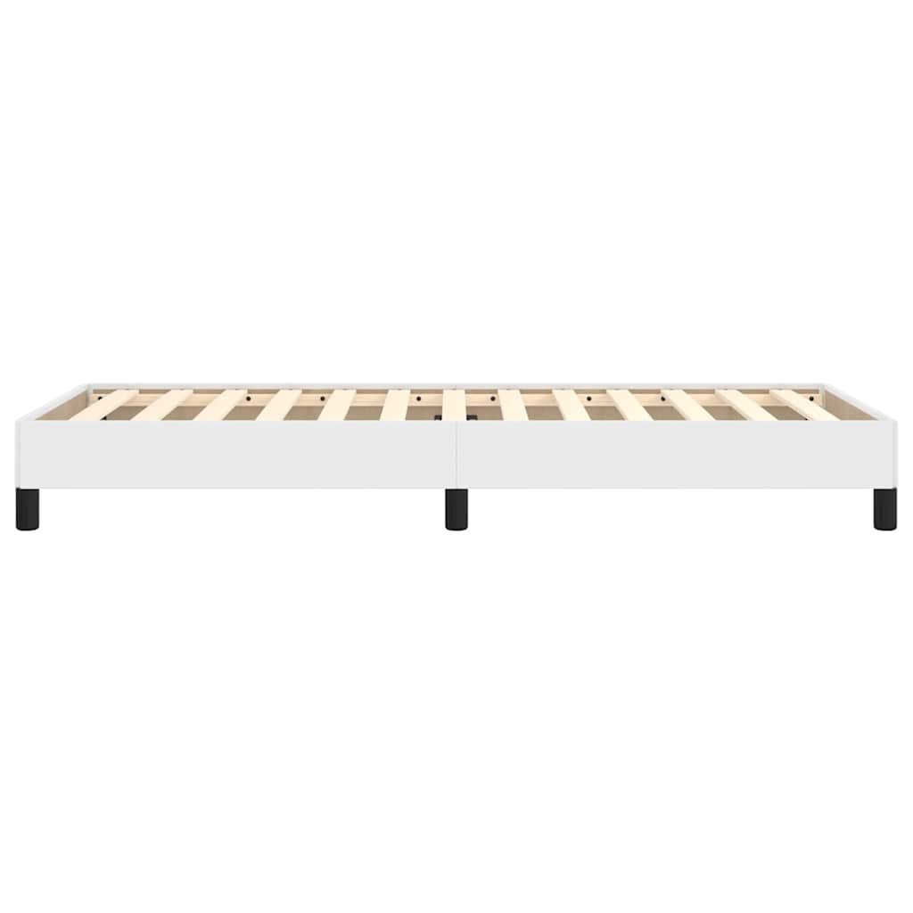 sengeramme 100x200 cm kunstlæder hvid