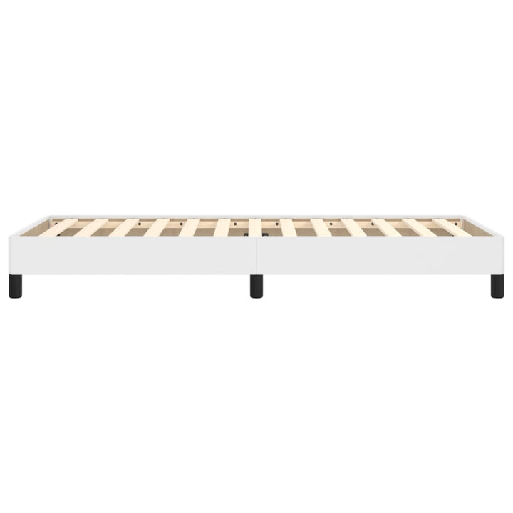 sengeramme 100x200 cm kunstlæder hvid