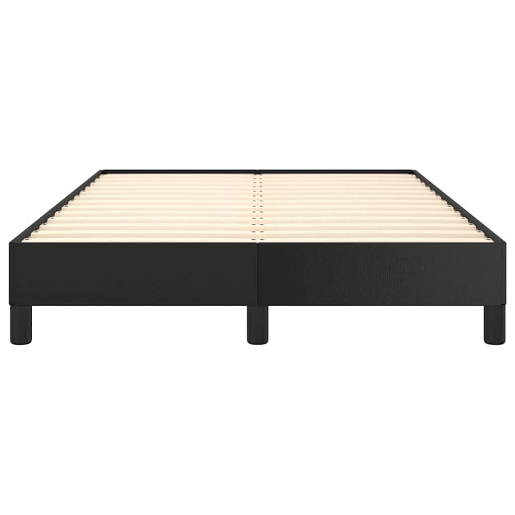 sengeramme 120x200 cm kunstlæder sort