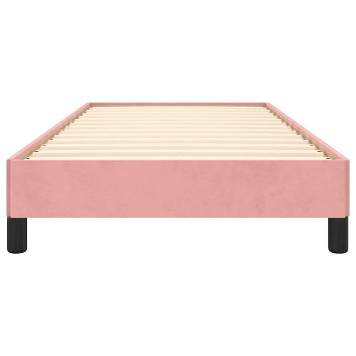 sengeramme 90x200 cm fløjl pink