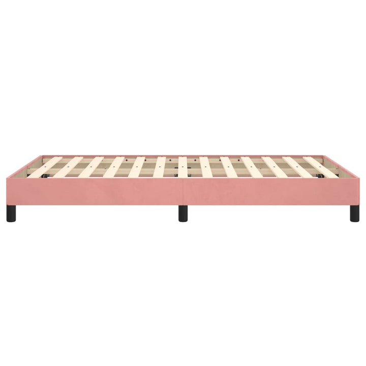 sengeramme 120x200 cm fløjl pink