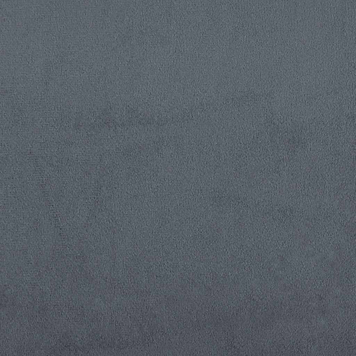 sengestel uden madras mørkegrå California king size velour