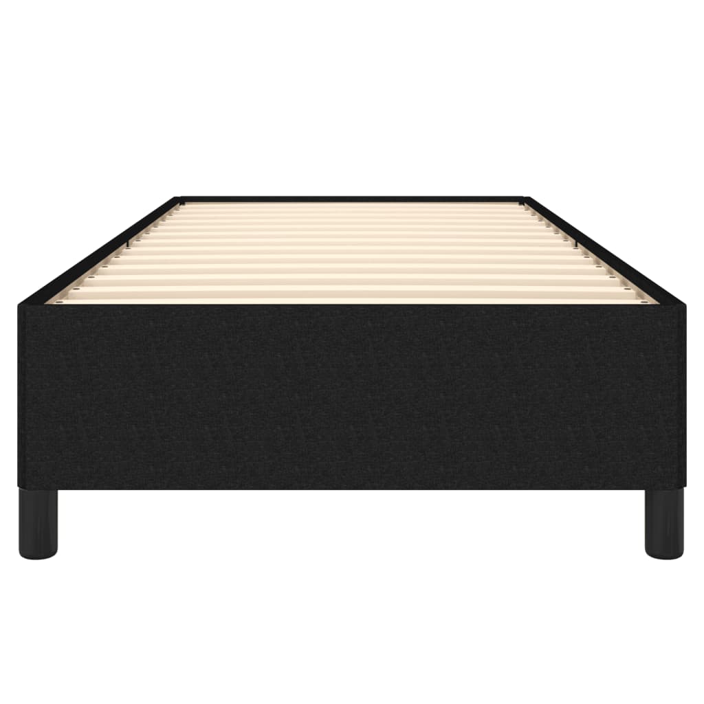 sengeramme uden madras 80x200 cm stof sort