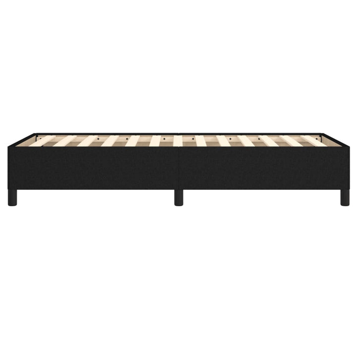 sengeramme uden madras 80x200 cm stof sort