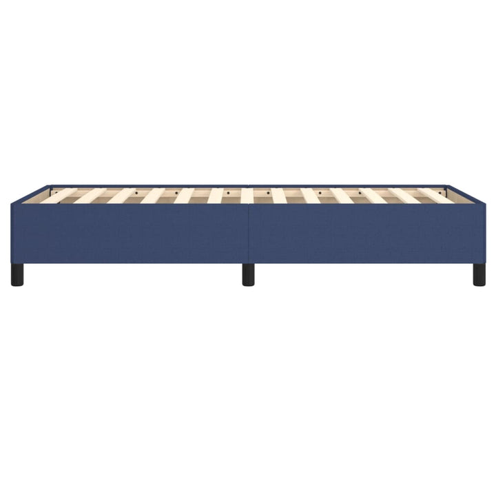 sengeramme uden madras 80x200 cm stof blå