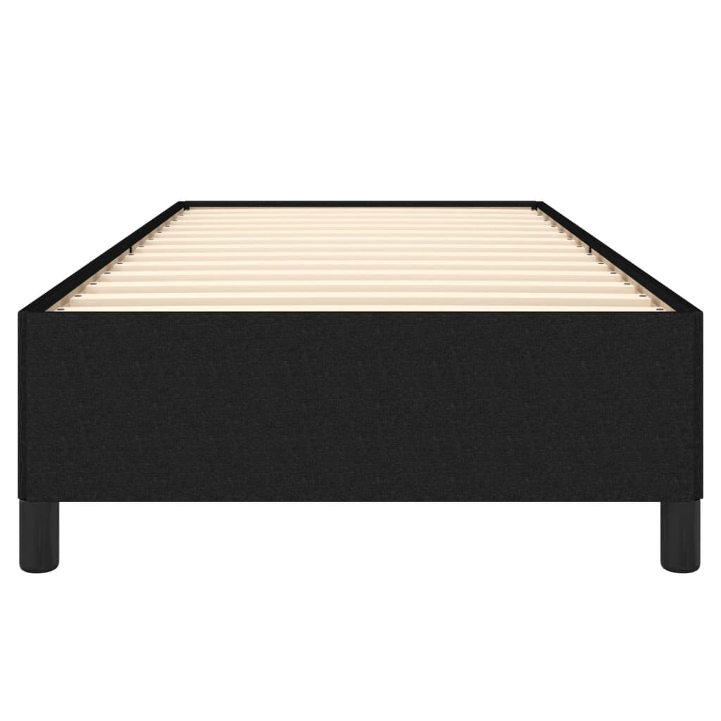 sengeramme uden madras 90x190 cm stof sort