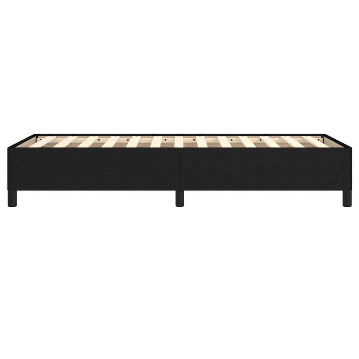 sengeramme uden madras 90x200 cm stof sort
