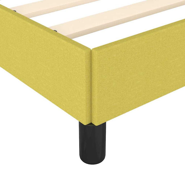sengeramme 90x200 cm stof grøn
