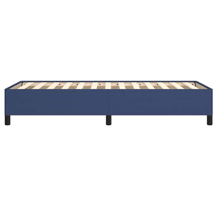 sengeramme uden madras 100x200 cm stof blå