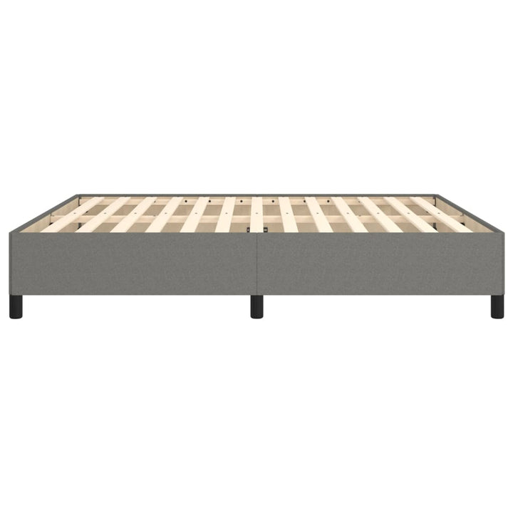 sengeramme uden madras 160x200 cm stof mørkegrå