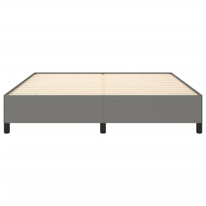 sengeramme uden madras 180x200 cm stof mørkegrå