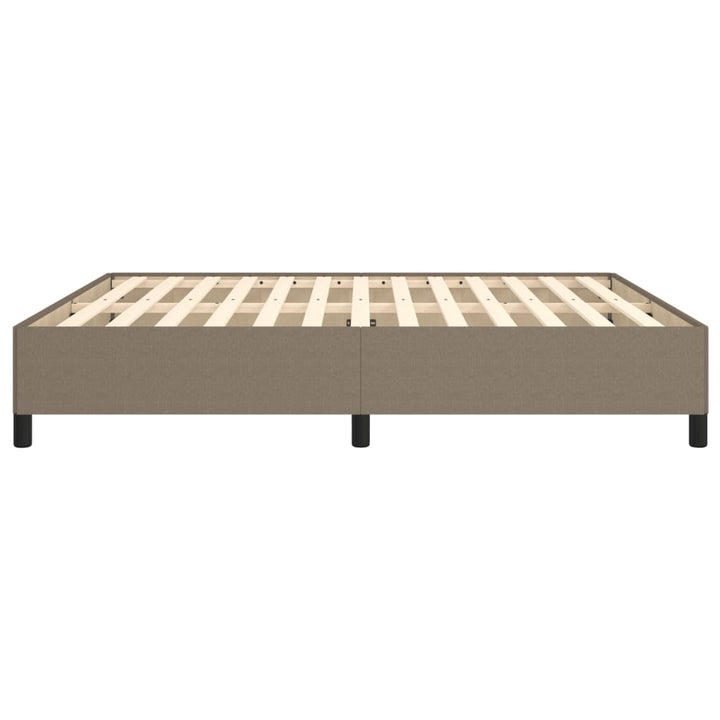 sengeramme uden madras 180x200 cm stof gråbrun
