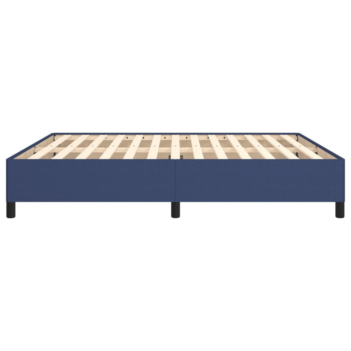 sengeramme uden madras 180x200 cm stof blå