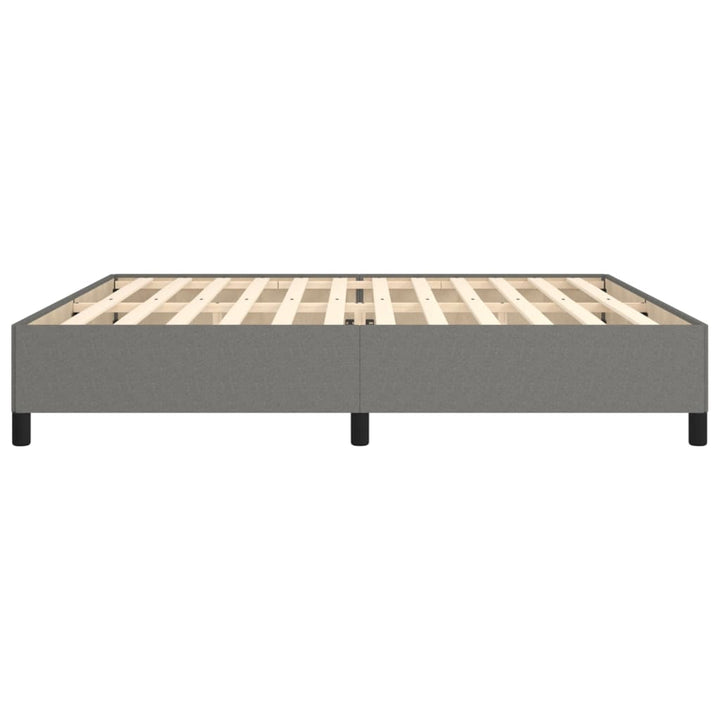 sengeramme uden madras 200x200 cm stof mørkegrå