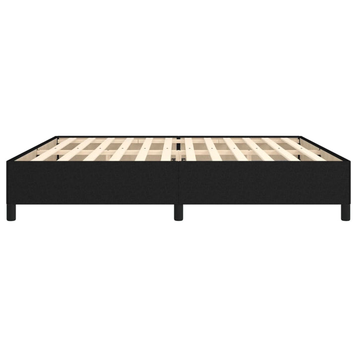 sengeramme uden madras 200x200 cm stof sort