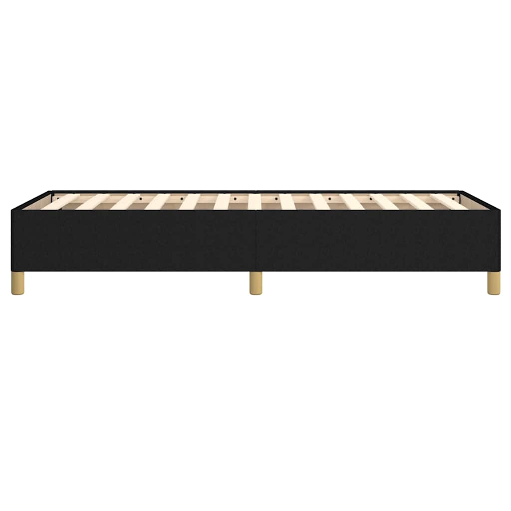 sengeramme uden madras 80x200 cm stof sort