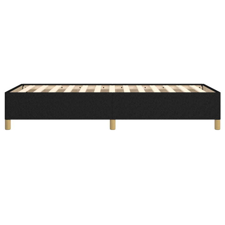 sengeramme uden madras 80x200 cm stof sort