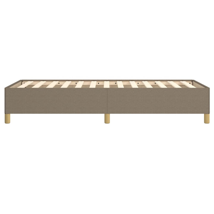 sengeramme uden madras 80x200 cm stof gråbrun