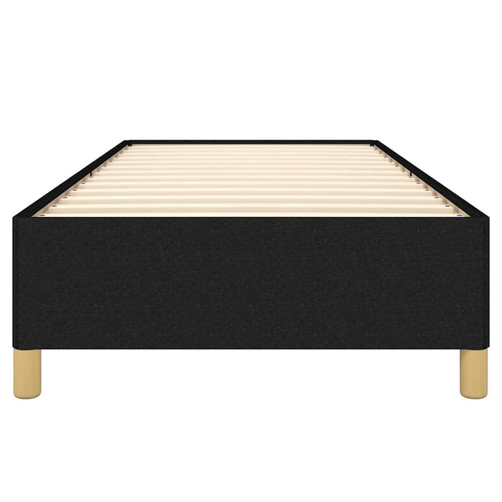 sengeramme uden madras 90x190 cm stof sort