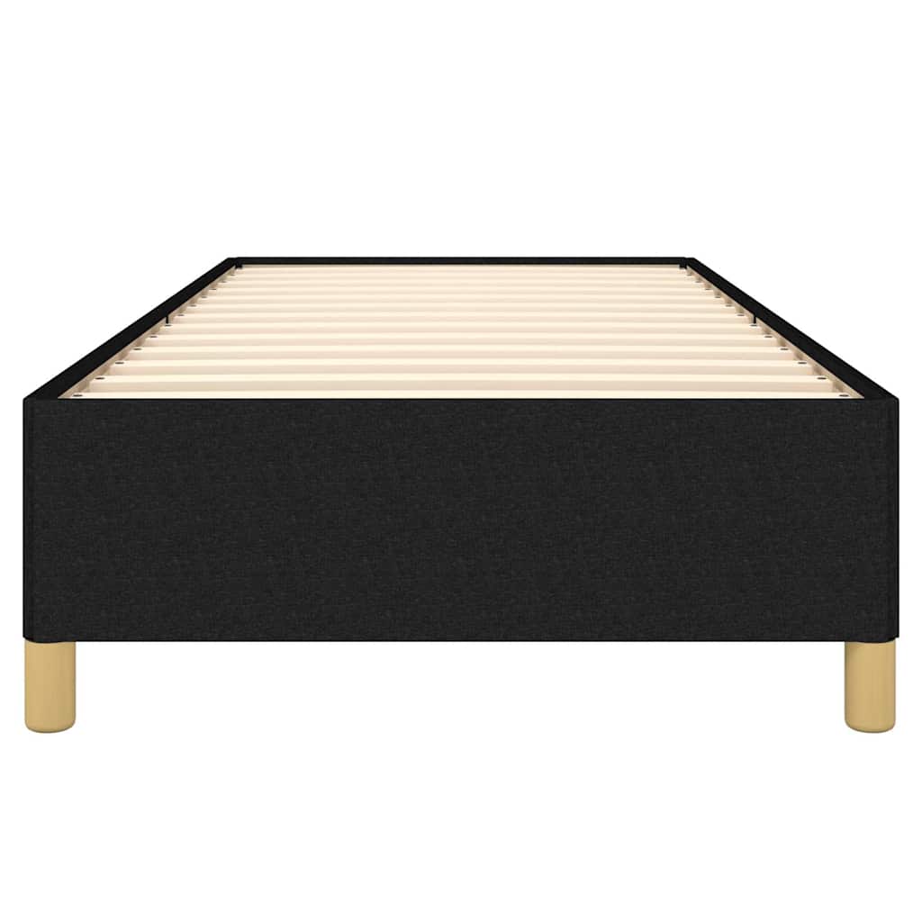 sengeramme uden madras 90x200 cm stof sort
