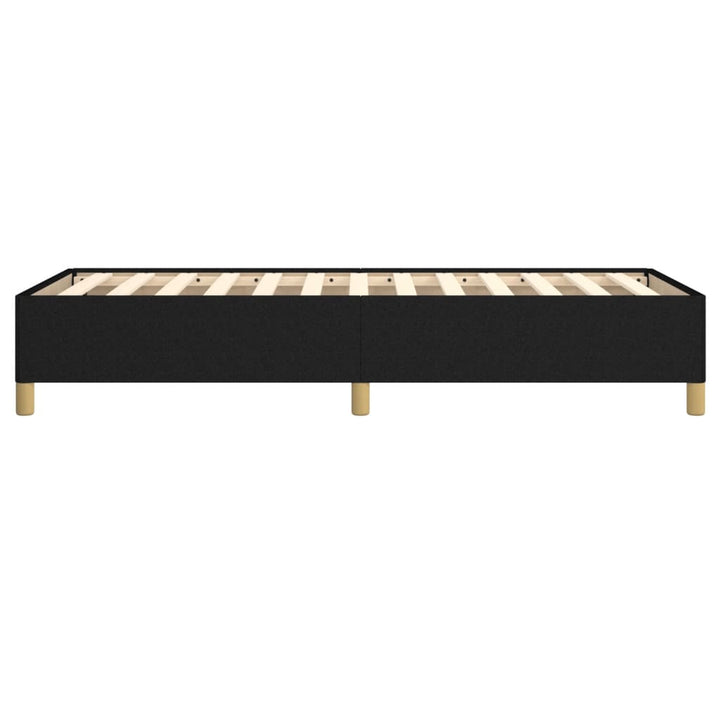 sengeramme uden madras 90x200 cm stof sort