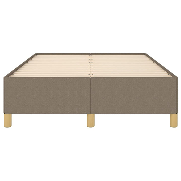 Sengeramme uden madras Taupe 120x200 cm Stof