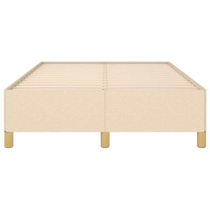 Sengeramme uden madras Creme 120x200 cm Stof