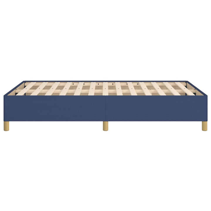 sengeramme uden madras 120x200 cm stof blå