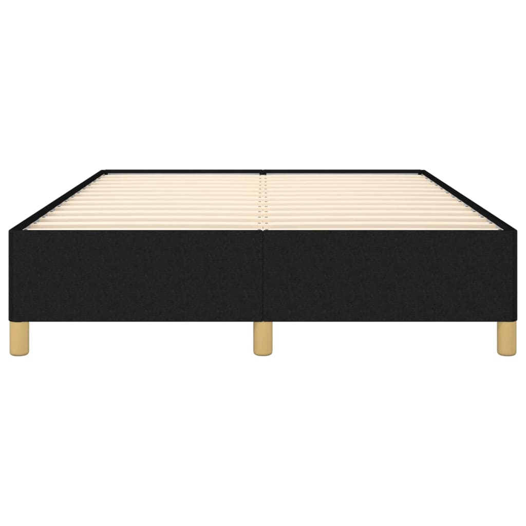 sengeramme uden madras 140x200 cm stof sort