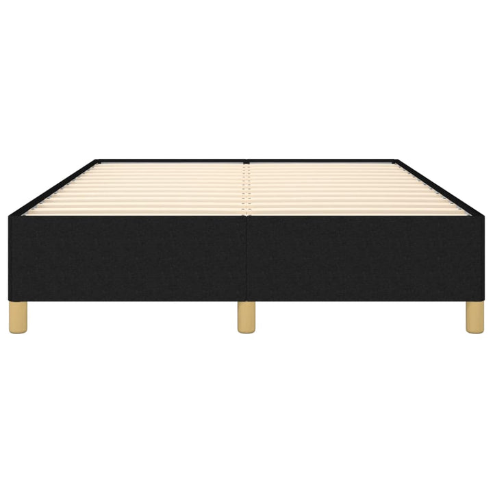 sengeramme uden madras 140x200 cm stof sort