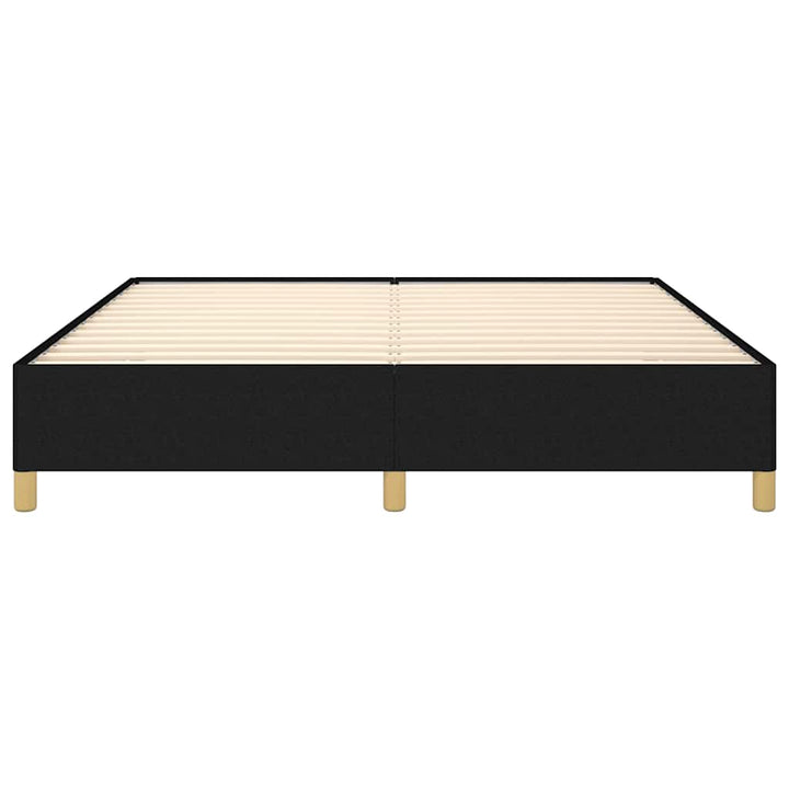 sengeramme uden madras 160x200 cm stof sort