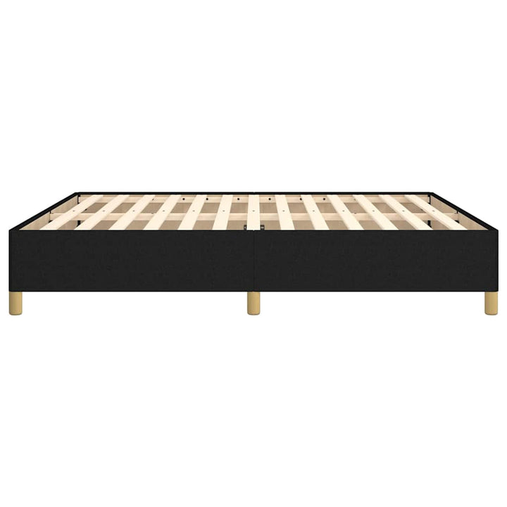 sengeramme uden madras 160x200 cm stof sort