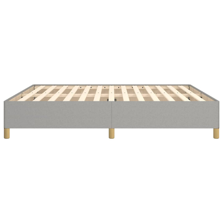 sengeramme uden madras 180x200 cm stof lysegrå