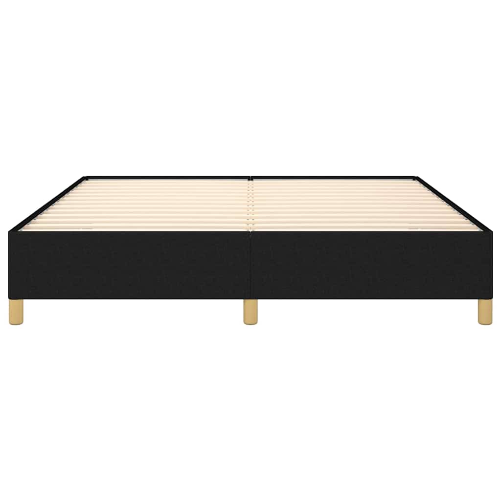 sengeramme uden madras 180x200 cm stof sort