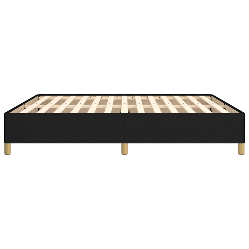 sengeramme uden madras 180x200 cm stof sort