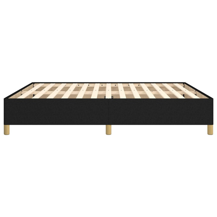 sengeramme uden madras 180x200 cm stof sort