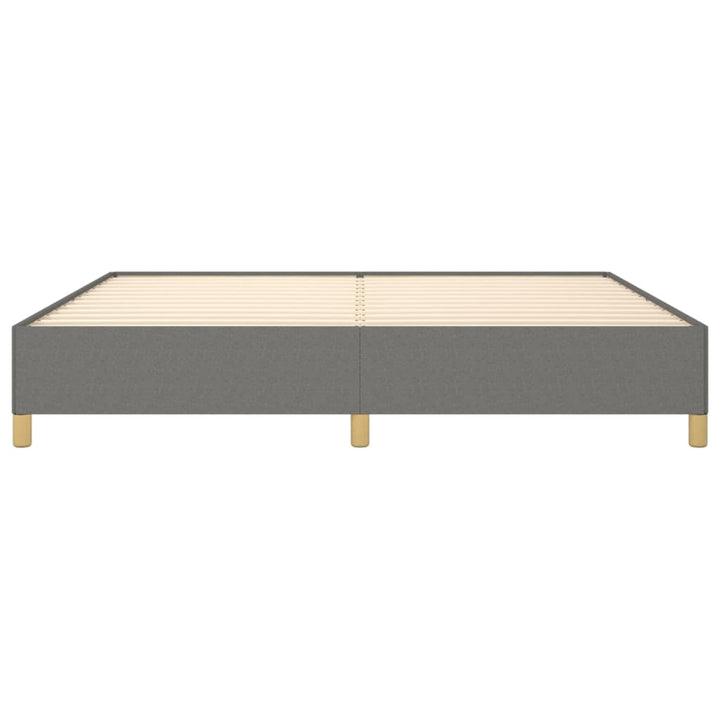 sengeramme uden madras 200x200 cm stof mørkegrå