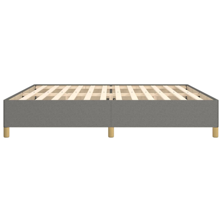 sengeramme uden madras 200x200 cm stof mørkegrå