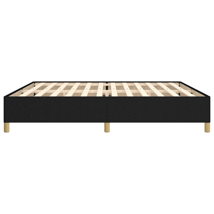 sengeramme uden madras 200x200 cm stof sort